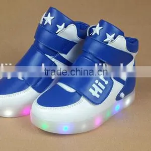 2016 Led Flashing Light Shoes Kids Led Flash Shoes thumbnail-2