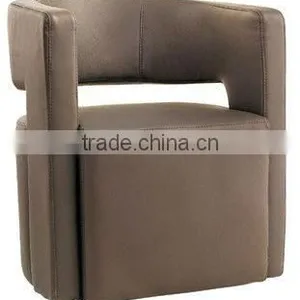 Modern Design Leather Sofa Bar Chair Coffee Bar Chair Furniture Chair ZM-45 thumbnail-1