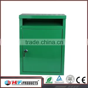 Metal Newspaper Vintage Mail Box thumbnail-1