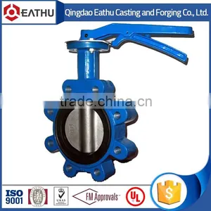 DN50 Casting Iron Lug Butterfly Valve thumbnail-1