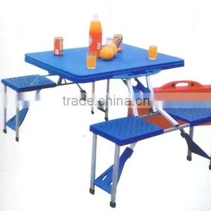 2015 Hot Sales ABS Plastic Foldable Picnic Table With Chairs thumbnail-1