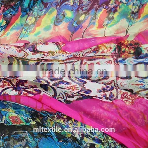 Supply 100% Silk Satin Chiffon Fabric thumbnail-2