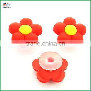Promotional 3d Plastic Animal Shoe Buckle/PVC Tiger Shoe Buckle thumbnail-3