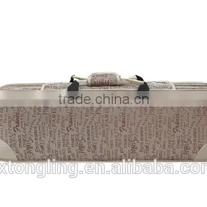 High Density Foam Oval Shaped Deluxe Light Violin Case 4/4 Leather Violin Case thumbnail-3