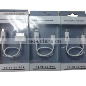 For Samsung and Other Smart Phone Emergency Charging Cable Between Phone and Phone thumbnail-1