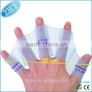 Water Sports Swimming Hand Fins thumbnail-1