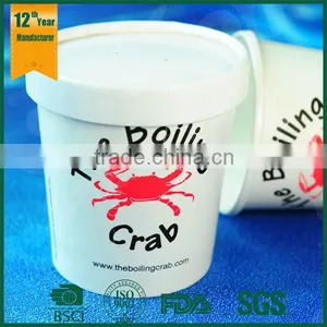 Disposable Paper Cup,soup Cup With Paper Lid, Custom Printed Paper Soup Cup thumbnail-5