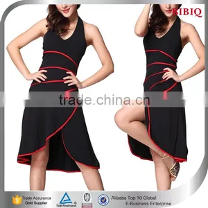 Latest Design Indian Umbrella Dresses Ballroom Dance Dress Patterns New Sexy Wrap Dresses Latin American Dancing Dresses thumbnail-1