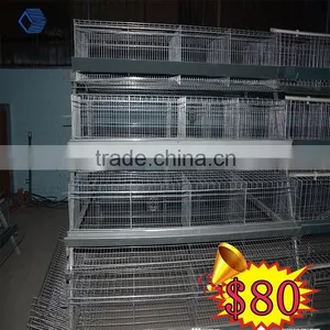 Hot Dipped Galvanized Poultry Layer Cage thumbnail-1
