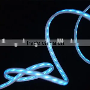 Micro Usb2.0 Led Usb Cable for Mobile Phone Data Transfer and Charging 0.8m thumbnail-2