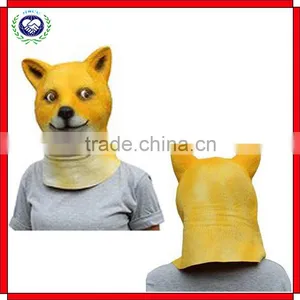 Hot Selling Full Face Pug Dog Latex Full Head Mask thumbnail-3
