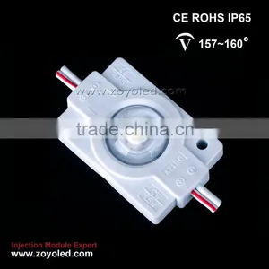 Super Bright DC12V 1.5W Injection Led Module With Lens SMD 5050 Waterproof IP67 thumbnail-1