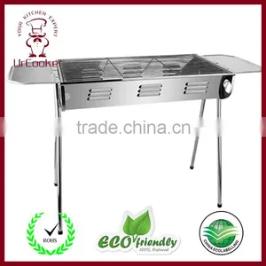 UrCooker HZA-J8805 Hot-sale China Made Square Durable Food Grade Charcoal Bbq Grill thumbnail-1