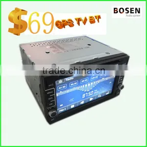 2din Car Dvd Player With GPS TV Touch Screen thumbnail-1
