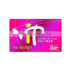 Plastic PVC Printable Shop Membership Card thumbnail-3