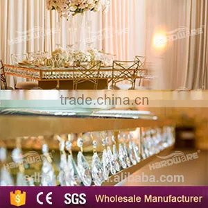 Wedding Crystal Chandelier Tables,wedding Crystal Glass Dining Tables Quality Choice thumbnail-5