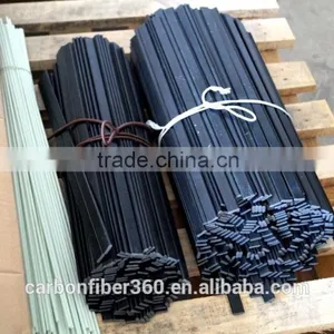Hot Sell Carbon Fiber Square Rod, High Strength Carbon Fiber Flat Bar, Solid Carbon Fiber Rod thumbnail-3