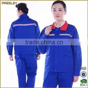 BSCI Workwear Manufacturer Supply Custom Design Safty Workwear Train Maintenance Workwear Jacket thumbnail-3