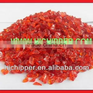 Crushed Red Glass Stone thumbnail-1