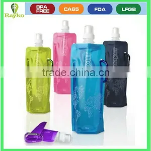 Folding Water Bottle 500ml thumbnail-1