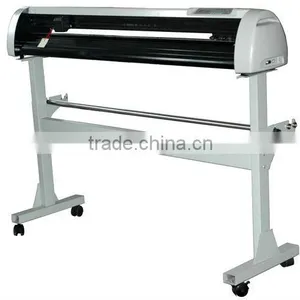 Professional Supplier White Color 1120mm Mini Vinyl Cutting Plotter thumbnail-1