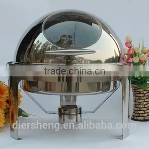 Hot Sale Round Roll Top Professional Chafing Dishes,Serving Chafing Dish thumbnail-1