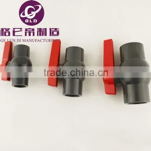 Hot Selling Common Plastic PVC Compact Ball Valve Factory Price thumbnail-3