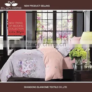 100% Cotton 133*72 40s*40s Fashion Reactive Printing Bed Linen thumbnail-2