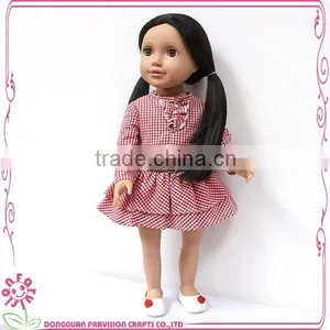 Fashion Plastic Vinyl Half Cloth Body Doll Toys , PVC Vinyl Doll for Girls thumbnail-5