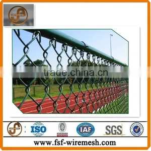 Galvanized Chain Link Fence/PVC Coated Chain Link Fence/Stainless Steel Chain Link Fence thumbnail-1