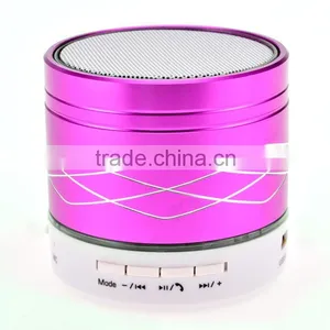 2015 New Round Portable Music Mini Wireless Bluetooth Speaker With FM Radio MP3 Player SV019702 thumbnail-4