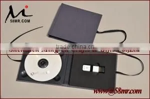 Wedding Leather USB DVD Case Linen thumbnail-1