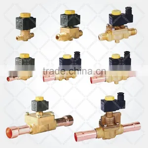 1058/5 1058/6 1058/7 Piston Pilot Hot Gas Solenoid Valve, Refrigerant Solenoid Valve With 5/8 3/4 7/8 ODF Solder thumbnail-2