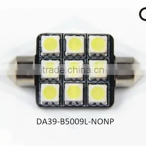 9pcs 5050smd Non Polarity Led C5w High Lumens 12v Festoon Led Light Bulbs thumbnail-1