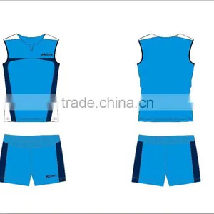 2016 NEW Best Sale Custom Design Custom Logo Volleyball Jersey Wear thumbnail-3