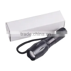 Brightest Zoom 5 Modes G700 Long Range 18650 Rechargeable XML T6 10W LED G700 Tactical Flashlight Quality Choice thumbnail-4