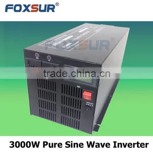 Excellent Quality Low Price Big Power 3000W Pure Sine Wave Inverter 12V DC to 230V AC, Solar Power Inverter With LCD Display thumbnail-2