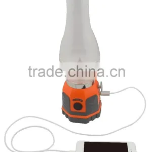 Rechargeable and Dimmable LED Kerosene Lamp With USB Cable thumbnail-1