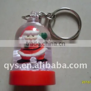 Exquisite Santa Claus Water Bottle Key Chain thumbnail-1