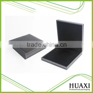 2016 Black Leather Wood Earrings Ring Necklace Box Velevet Jewelry Box thumbnail-1