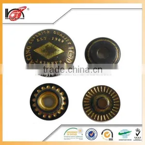 Quality High Latest Design Rose Gold Prong Snap Button for Men Garment thumbnail-1