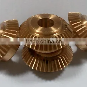High Precision Brass Bevel Spur Gear/Bevel Gears thumbnail-2
