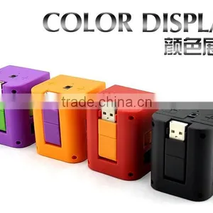 Cube 6-Port USB 2.0 Ultra-Mini Hub Wth TF/MMC/SD/M2/MS Card Reader thumbnail-5