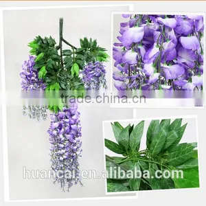 High Quality White Wisteria 110cm,artificial Wisteria Flower thumbnail-6