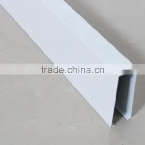 Rust Proofing White Powder Coating Metal Baffle Sus[ended U Aluminum Baffle Ceiling thumbnail-4