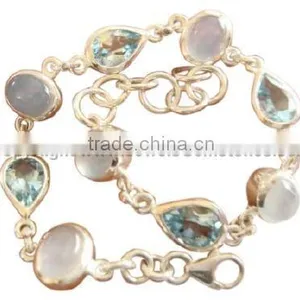 Silver Semiprecious Stone Silver Jewelry thumbnail-1