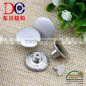 Hot Sale Factory Price Silver Jeans Button Jean Jacket Metal Button thumbnail-6
