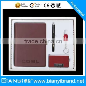 4 in 1 Business Card Holder and Pen Gift Set With USB Flash Driver and Notebook Promotion Gift Set Quality Choice thumbnail-1