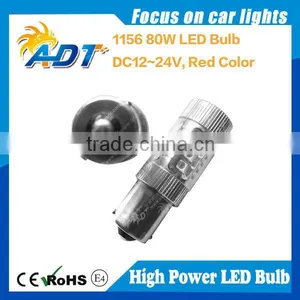 Car 1156 Tail Turn Signal Light, 80W 16 SMD LED Bulb BA15S P21W thumbnail-1
