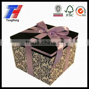 Custom Exquisite High Quality Elegant Jewellery Box Ring Box Pink Gift Box Wth Reasonable Price thumbnail-4